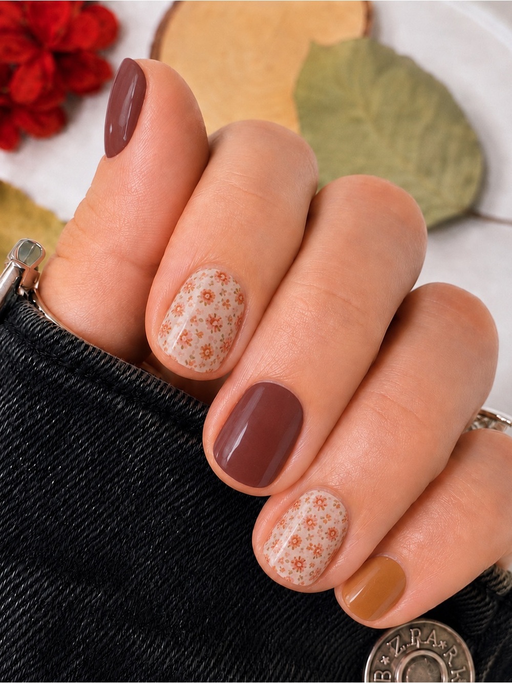 Wildflower Spice Nail Wraps